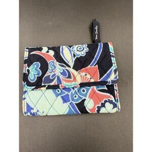 Vera Bradley Lotus Flower Swirl Wallet Quilted